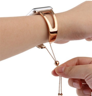 Compatible with Apple, Watch Bands Adjustable Stainless Steel Strap / iWatch series 3 2 1 (38mm/42mm) - globaltradeleader