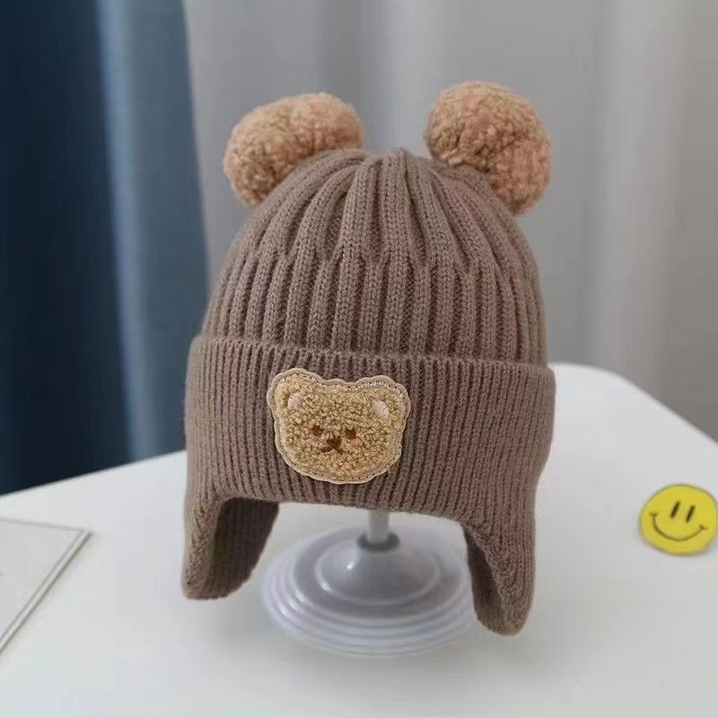 Children's Hat Autumn And Winter Girls Sleeve Cap Korean Style