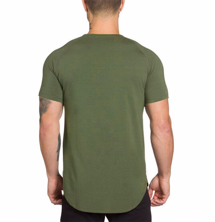 Fitness Men's Long Breathable Sports T-shirt Trend - globaltradeleader