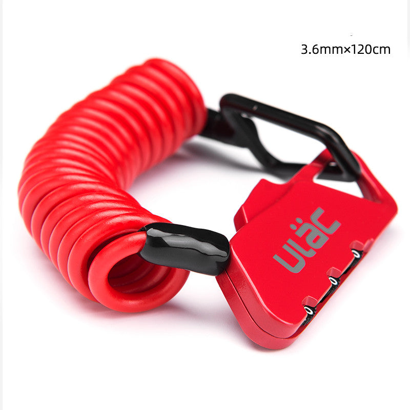 ULAC portable helmet lock luggage lock bike lock