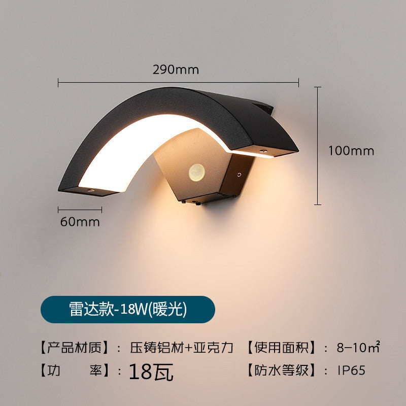 Outdoor eaves wall lamp - globaltradeleader