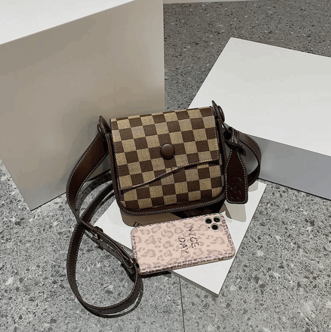 Ins Niche Broadband Messenger Shoulder Bag