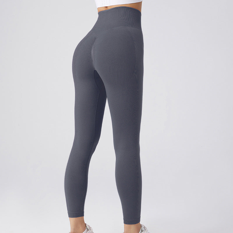 Seamless Leggings Yoga Pants Tummy Control Workout Running Yoga Leggings For Women - globaltradeleader