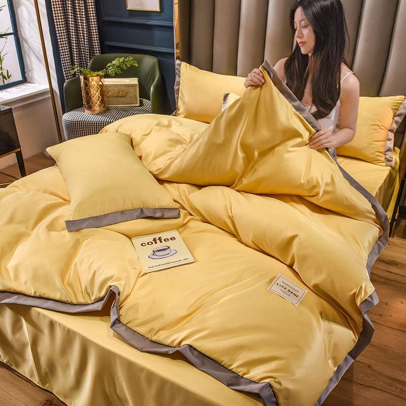 Home Washed Silk Four Piece Set