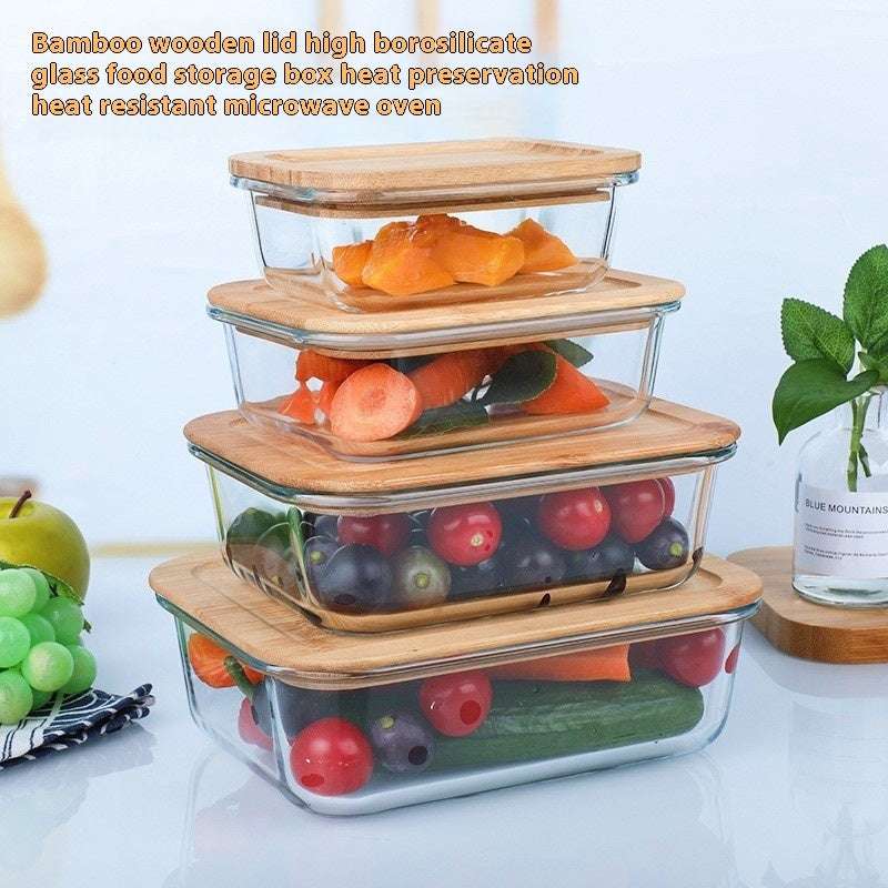 Microwave Oven Heating Transparent Bento Box - globaltradeleader