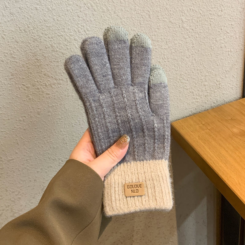 Women's Winter Wool Lined Warm Gloves - globaltradeleader