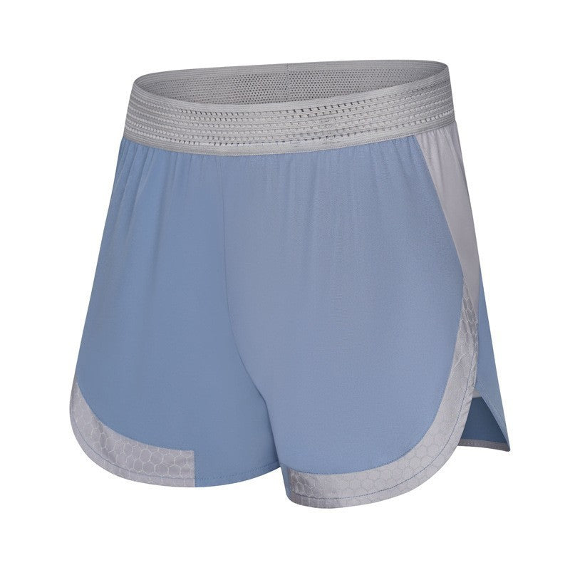Summer Marathon Running Double-layer Breathable Quick-drying Wicking Fitness Shorts - globaltradeleader