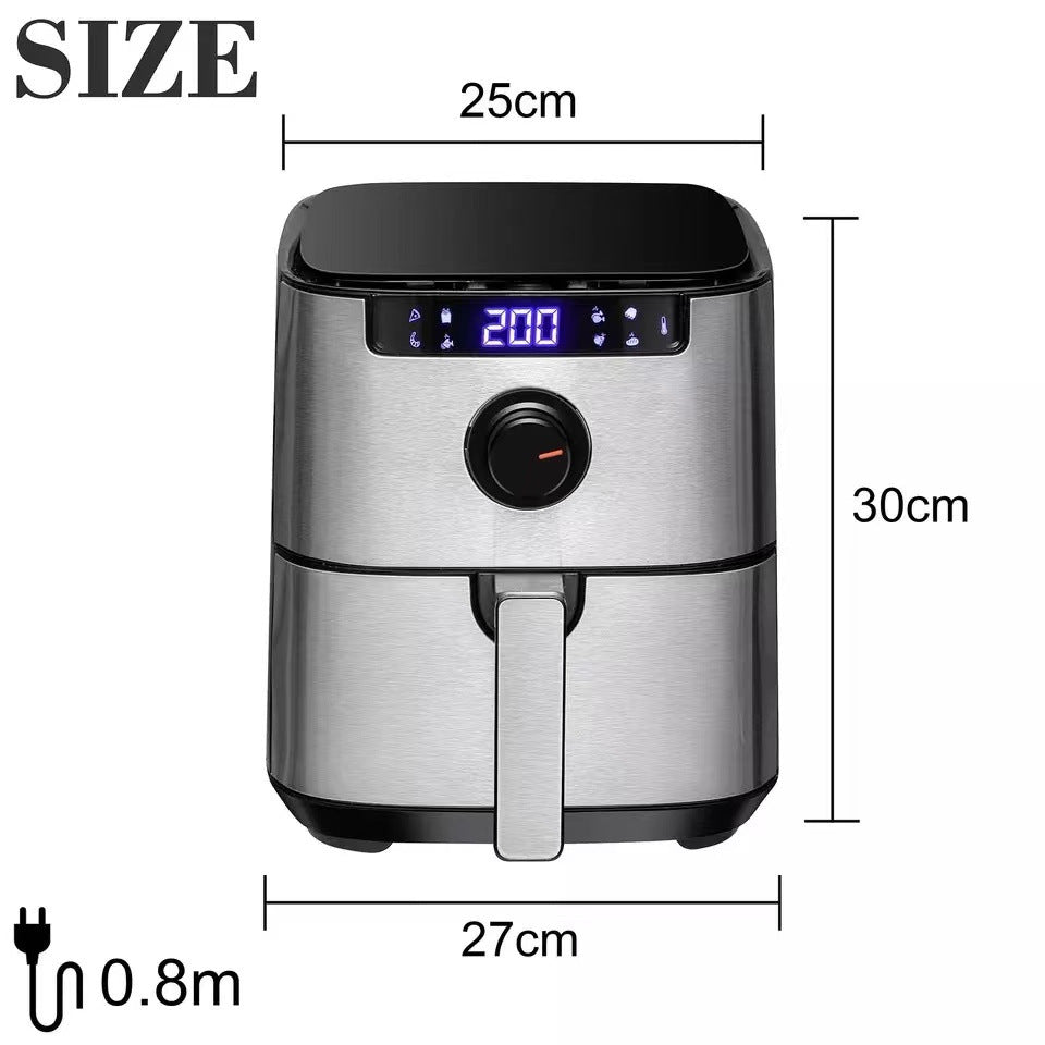 Household Touch Screen 50L Air Fryer - globaltradeleader