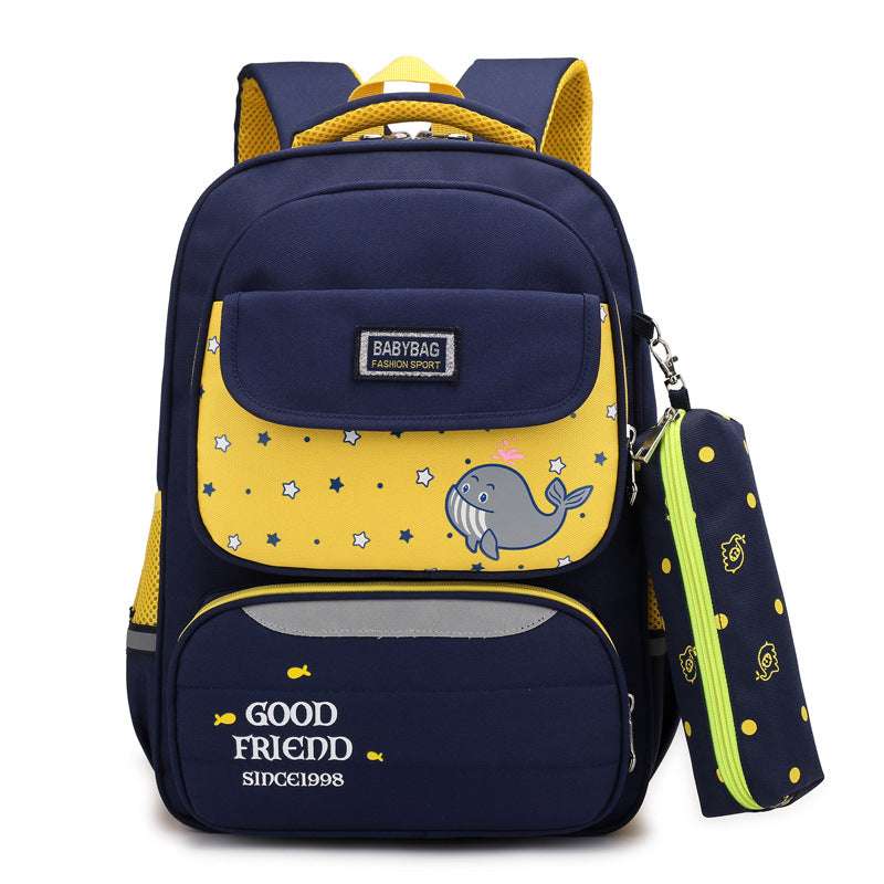 Large capacity backpack children's school bag