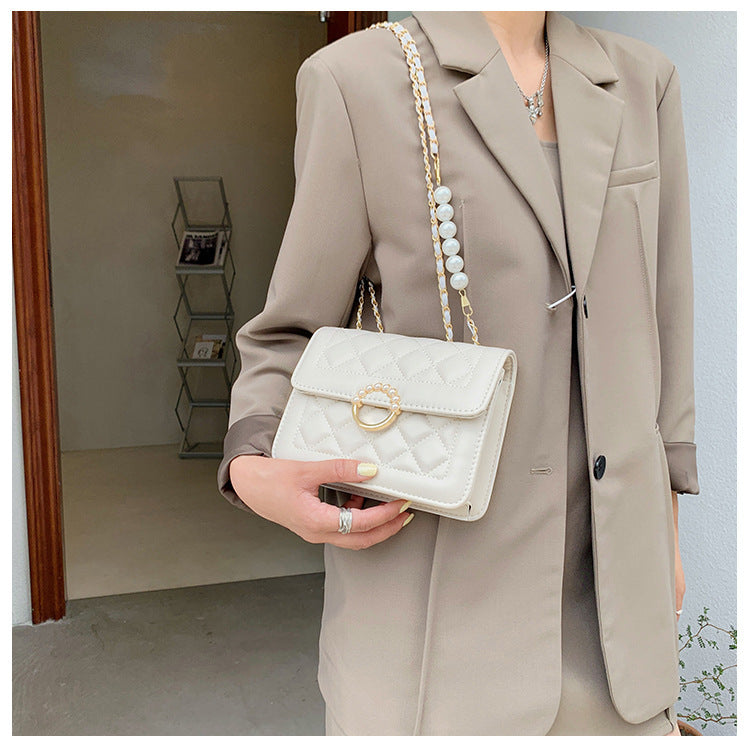 Diamond Chain Shoulder Crossbody Bag - globaltradeleader