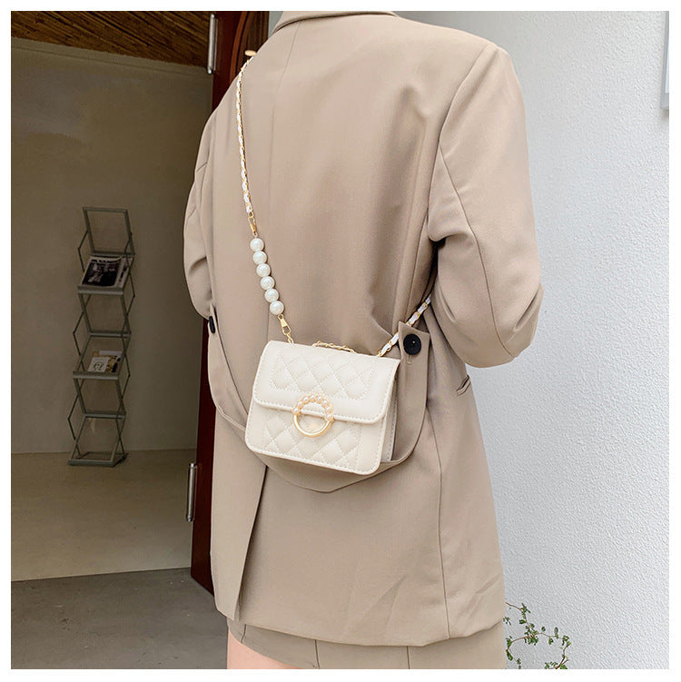 Diamond Chain Shoulder Crossbody Bag - globaltradeleader