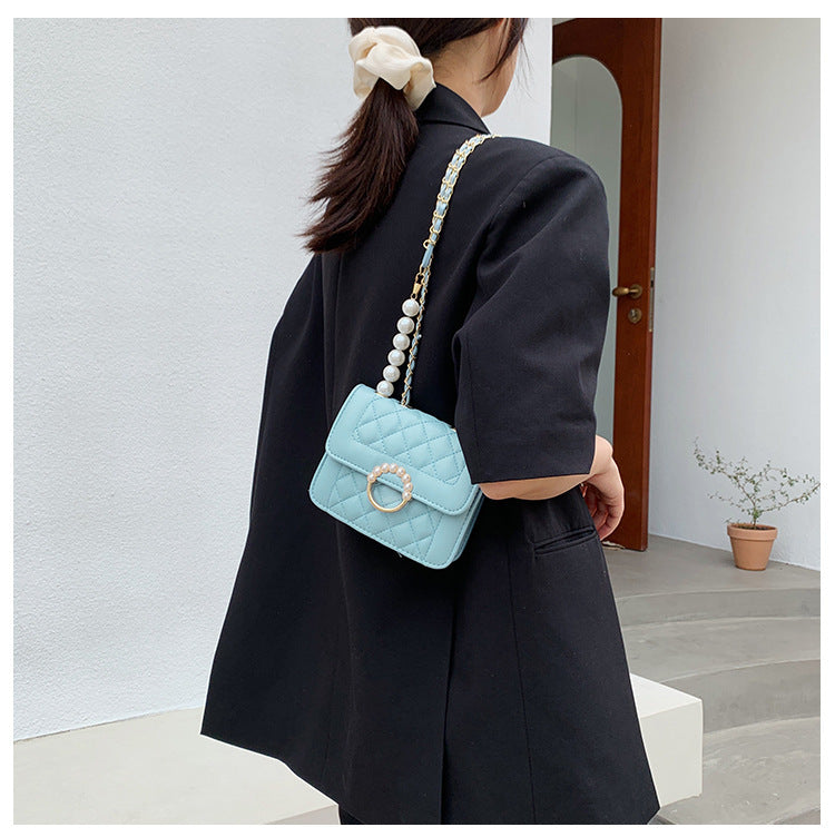 Diamond Chain Shoulder Crossbody Bag - globaltradeleader