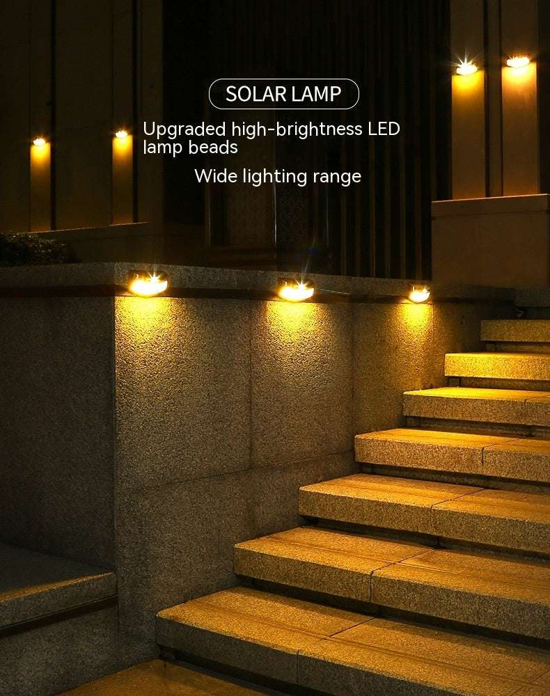 Solar Outdoor Retro Decorative Courtyard Villa Garden Wall Lighting Wall Lamp - globaltradeleader
