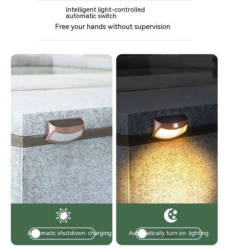 Solar Outdoor Retro Decorative Courtyard Villa Garden Wall Lighting Wall Lamp - globaltradeleader