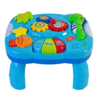 Early Education Study Table Light Music Marine Animal Study Table Parent-child Interaction Cognitive Toy - globaltradeleader