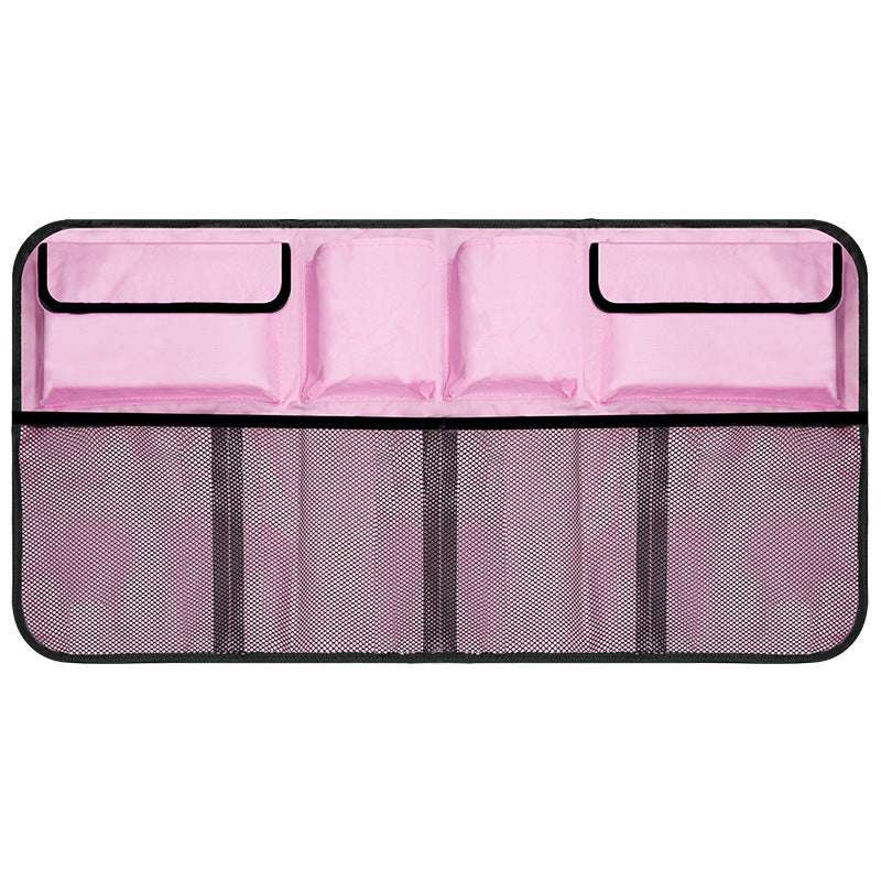 Large-capacity SUV Rear Seat Back Bag Sundries Storage Bag With Net Pocket