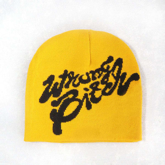 Men's And Women's Fashion Casual Letters Knitted Hat - globaltradeleader