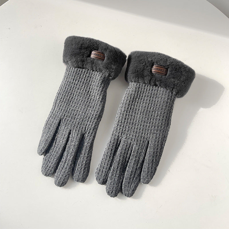 Winter Women's Thick Warm Touch Screen Gloves - globaltradeleader