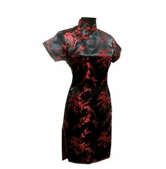 The Cheongsam Mini Dress