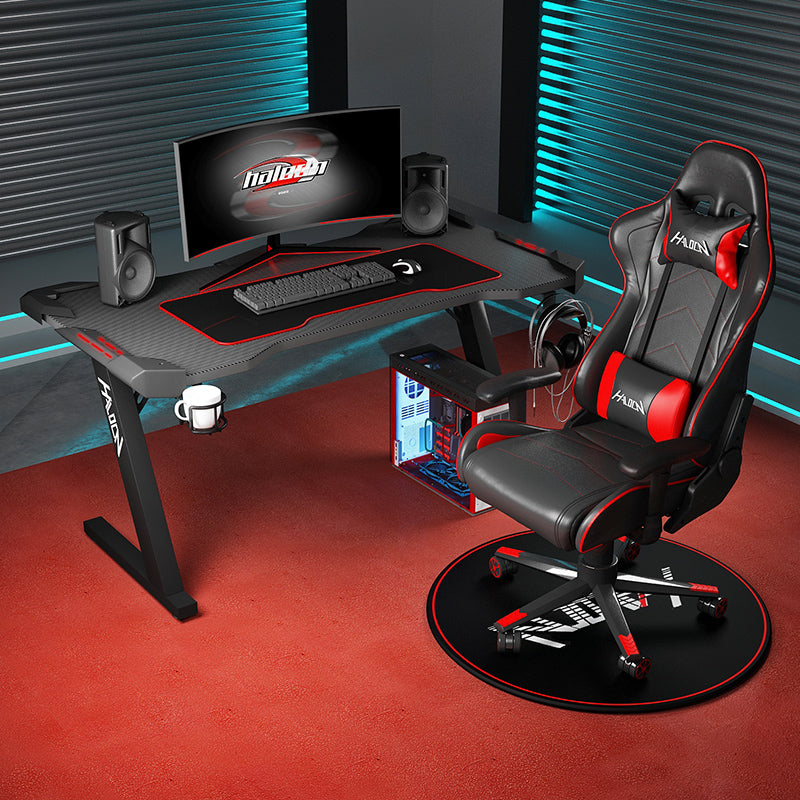 Carbon Fiber Internet Cafe Lift Computer Table - globaltradeleader