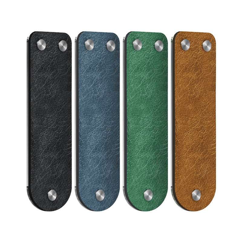 Multifunctional Leather Mobile Phone Ring Bracket Car