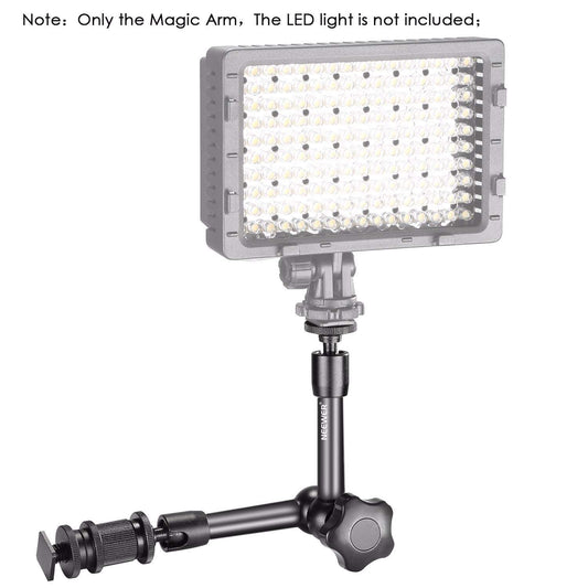 Neewer 7"Inch Adjustable Friction Power Articulating Magic Arm for LCD Monitor LED