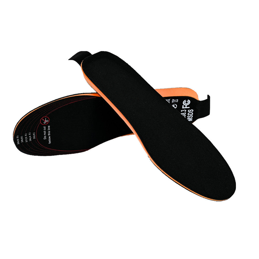 USB Heated Shoe Insoles with Remote Control 3.7V 2100MA Feet Warm Sock Pad Mat Electrically Heating Insoles Electric Heater Pads - globaltradeleader