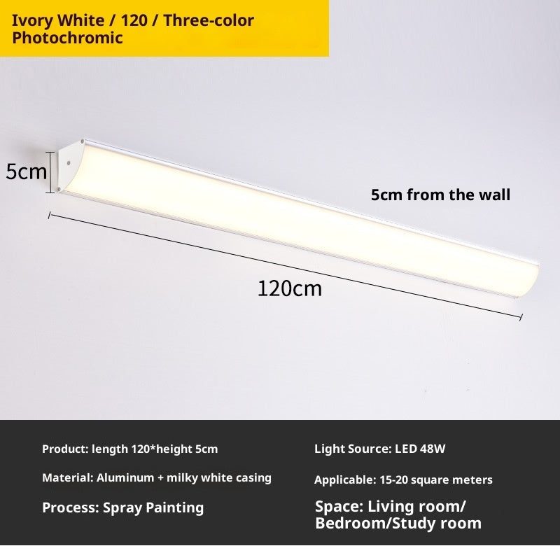Surface-mounted Outdoor Sensor Light, Waterproof Strip Wall Lamp - globaltradeleader