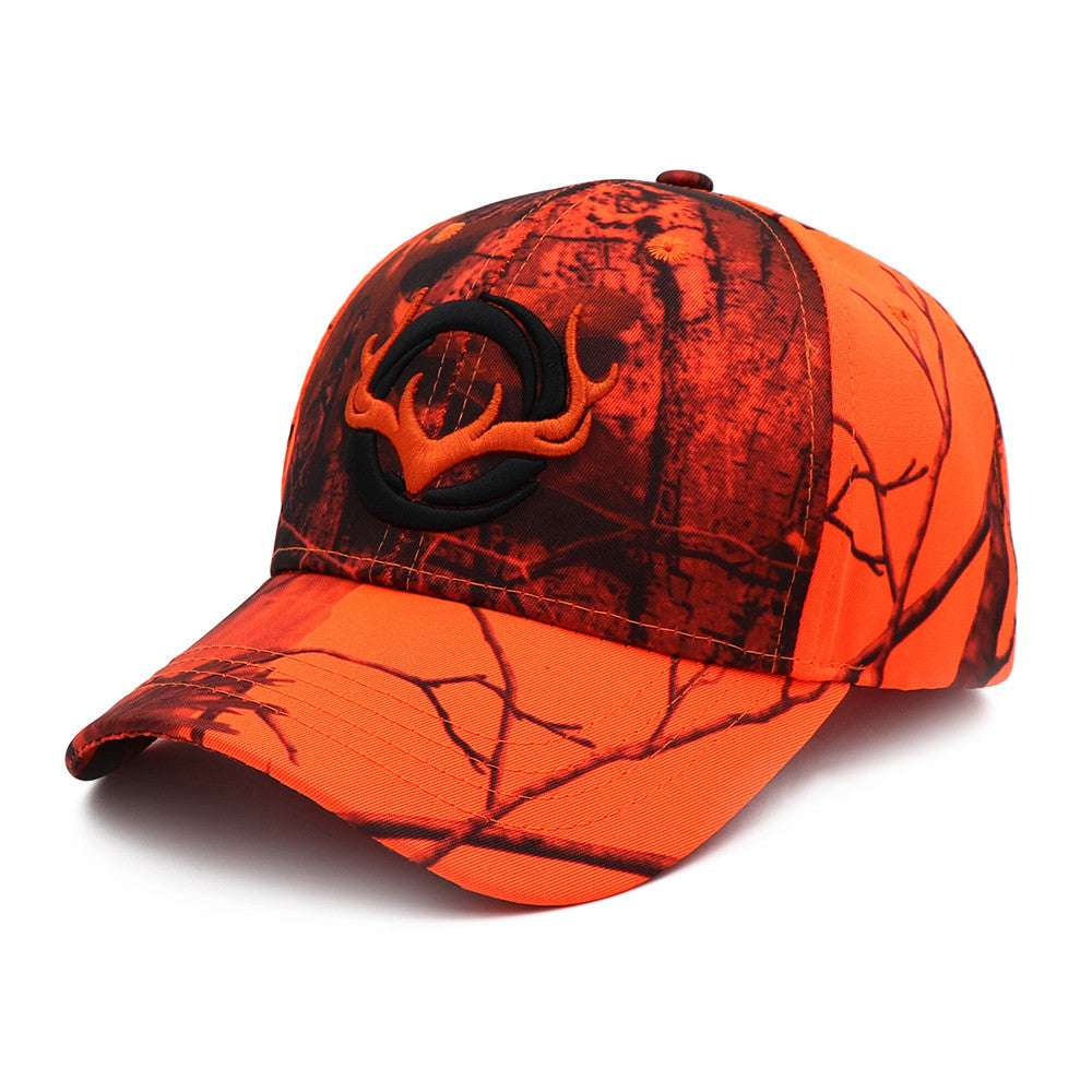 Little elk hunting baseball cap animal embroidery camouflage cap - globaltradeleader