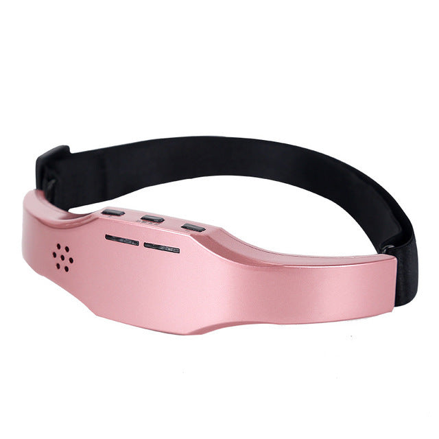 Head Massager Wireless Stress Relief Brain Massage Helmet Unisex Sleep Therapy Device - globaltradeleader