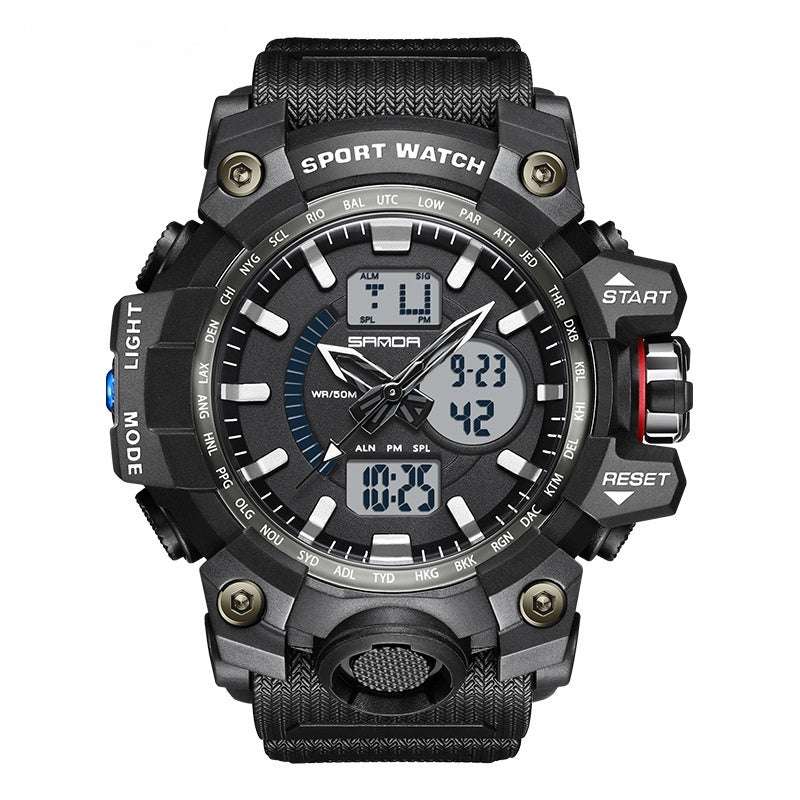 Electronic Youth Student Fashion Trend Cool Men's Watch - globaltradeleader