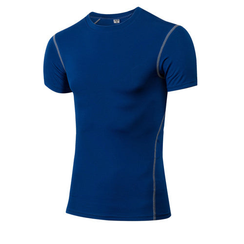 Solid color quick-drying bottoming short sleeve - globaltradeleader