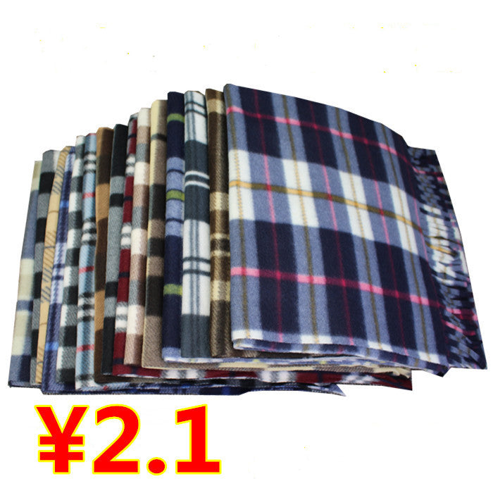 Men's British Plaid Scarf