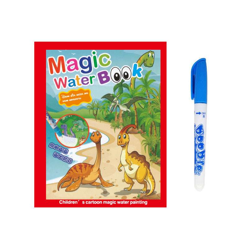 Children's creative magic magic water painting book