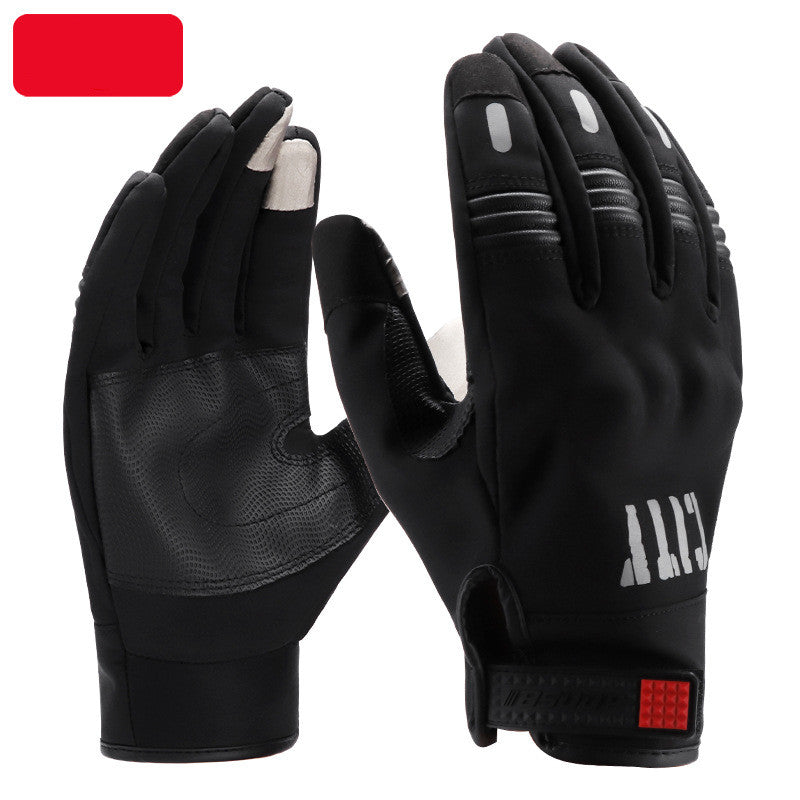 Rainproof Touch Screen Windproof And Coldproof Mountaineering Outdoor Cycling Gloves