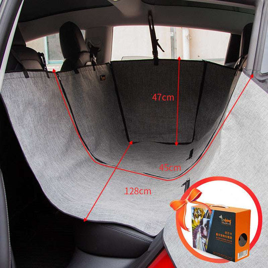 Pet Car Mat, Rear Seatcar Mat Large Dog Rear Sleepingdog Safety Seatdog Caranti-dirty