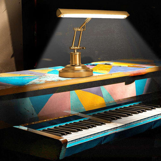 Classical Piano Practice Touch Dimming Eye Protection Music Spectrum Table Lamp - globaltradeleader