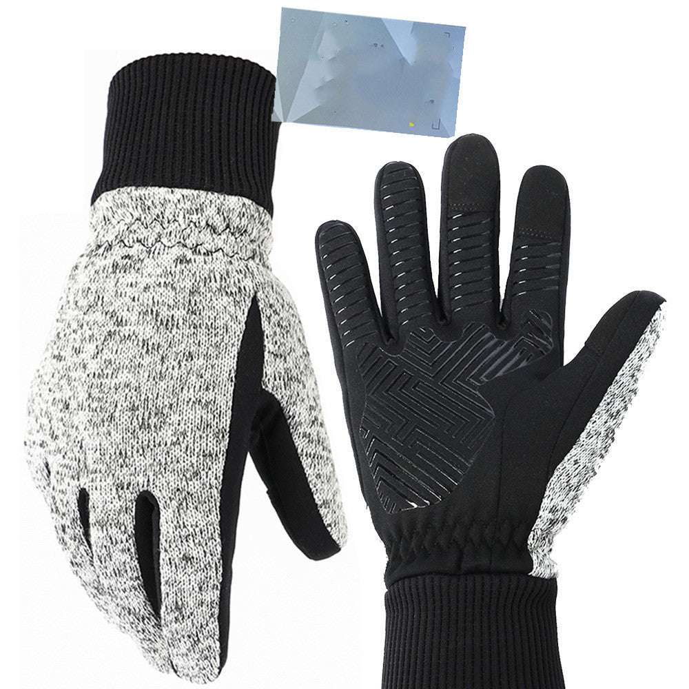 Warm And Cold Resistant Touch Screen Full-length Cycling Gloves In Winter - globaltradeleader