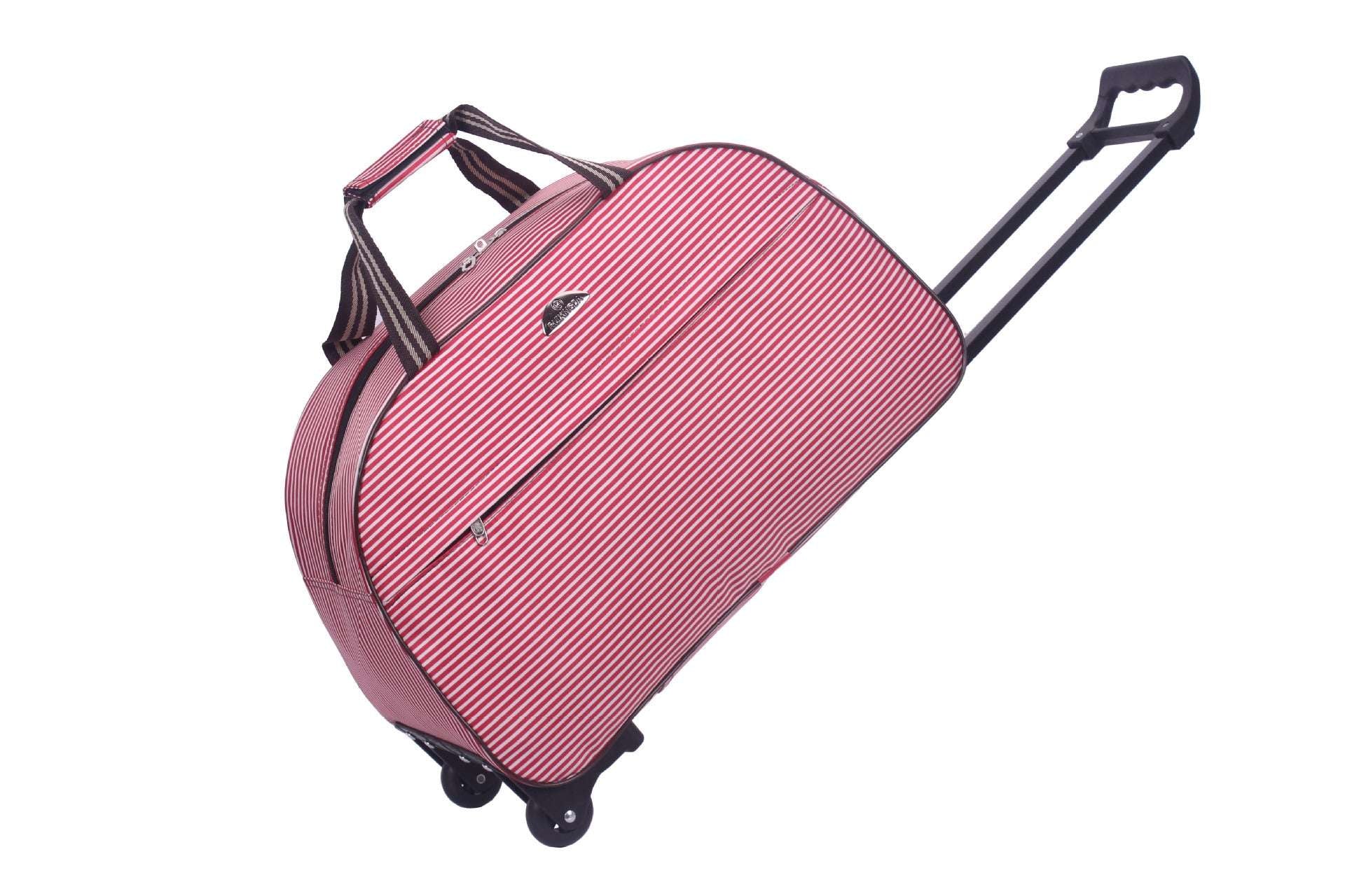 Travel bag handle pull box