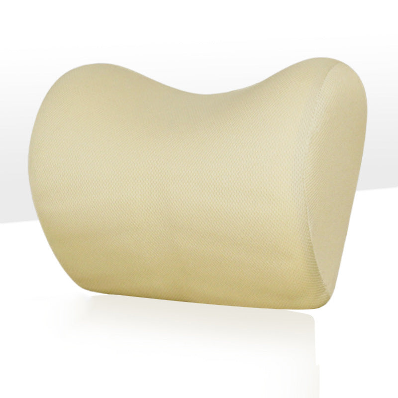 Car Headrest Neck Pillow For Seat Chair In Auto Memory Foam Cushion Fabric Cover Soft Head Rest Travel Support