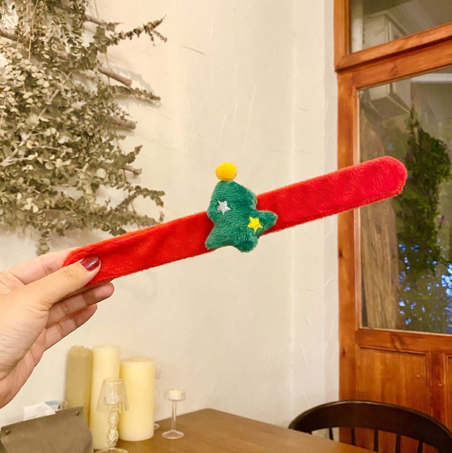 Fashion Simple Christmas Ring Pop Decorative Bracelet