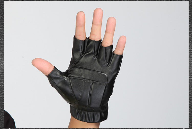 Men's Moto Cycling Half Finger Gloves