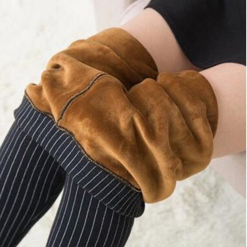 Plus velvet thickening slimming women's leggings - globaltradeleader