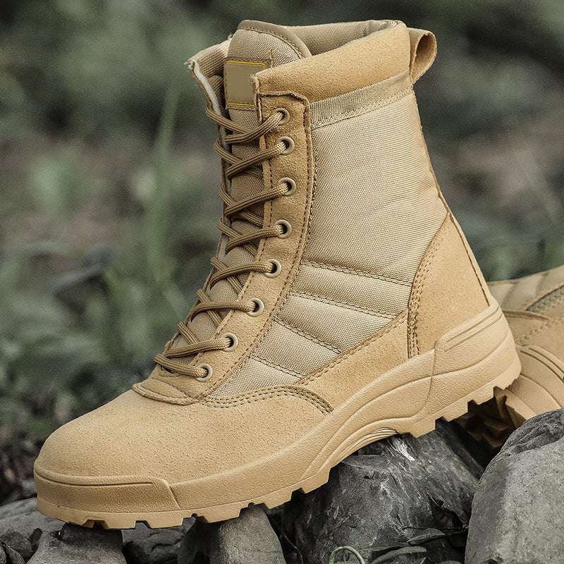 Desert combat boots, land combat boots, hiking shoes - globaltradeleader