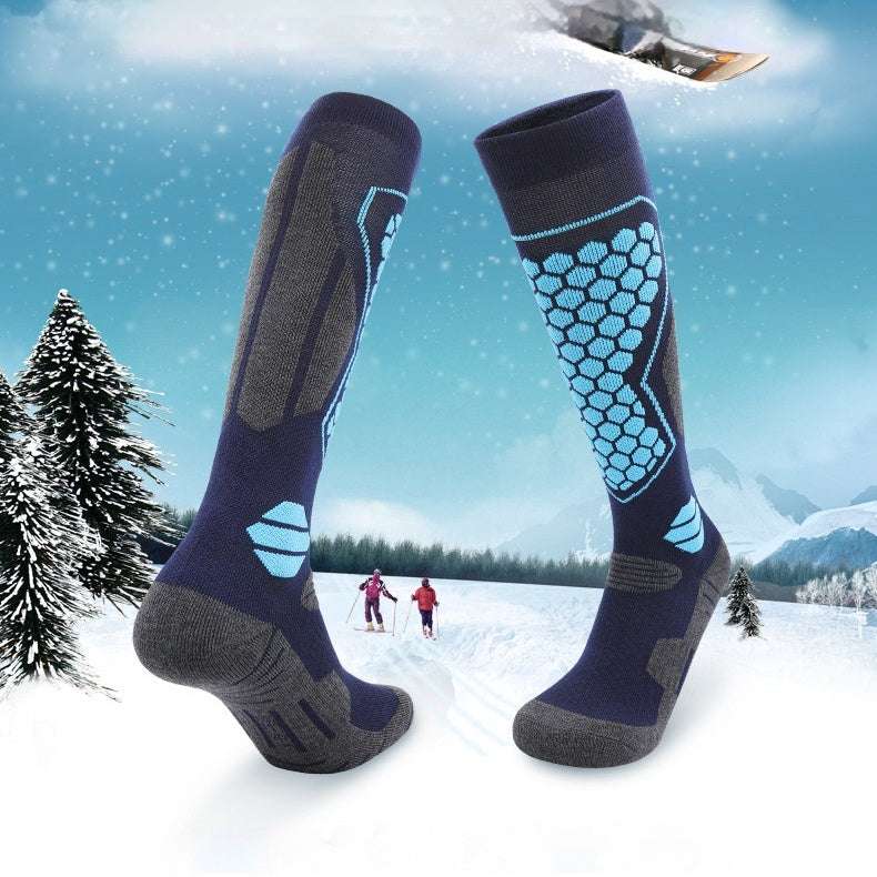 Men's And Women's Long Warm Thickening Exercise Snow Socks - globaltradeleader