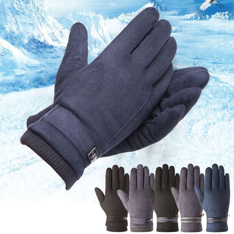 Autumn And Winter Padded And Thickened Warm Gloves - globaltradeleader