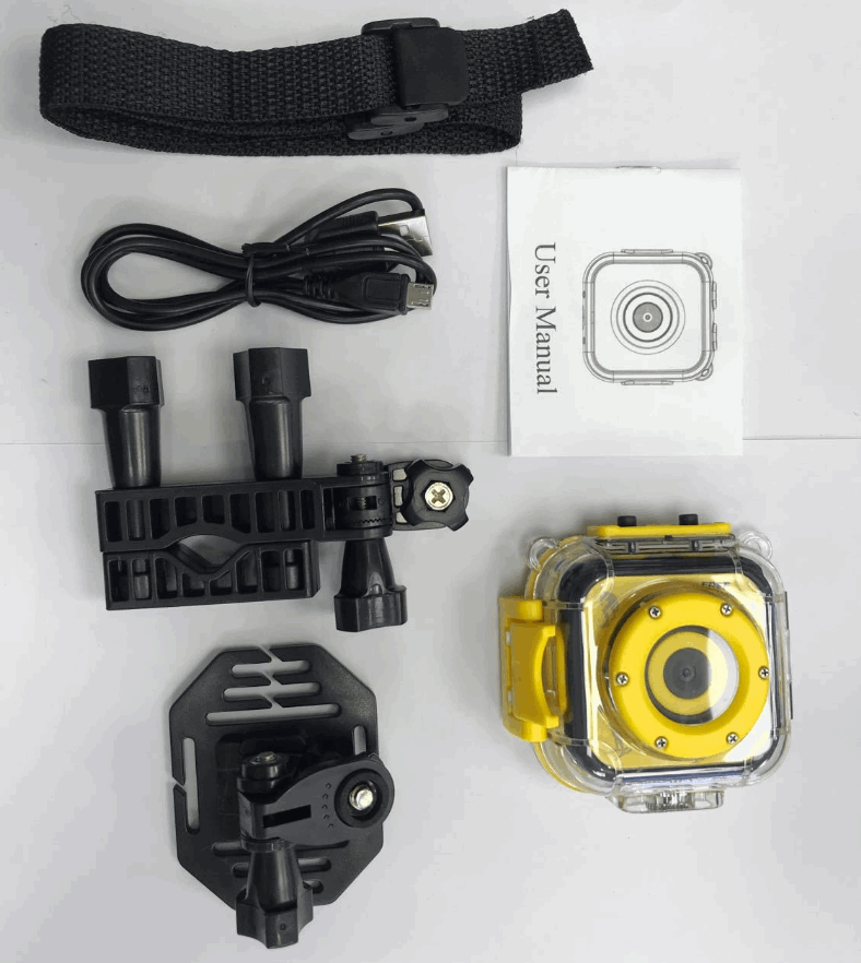 Children's sports camera children's waterproof sports camera