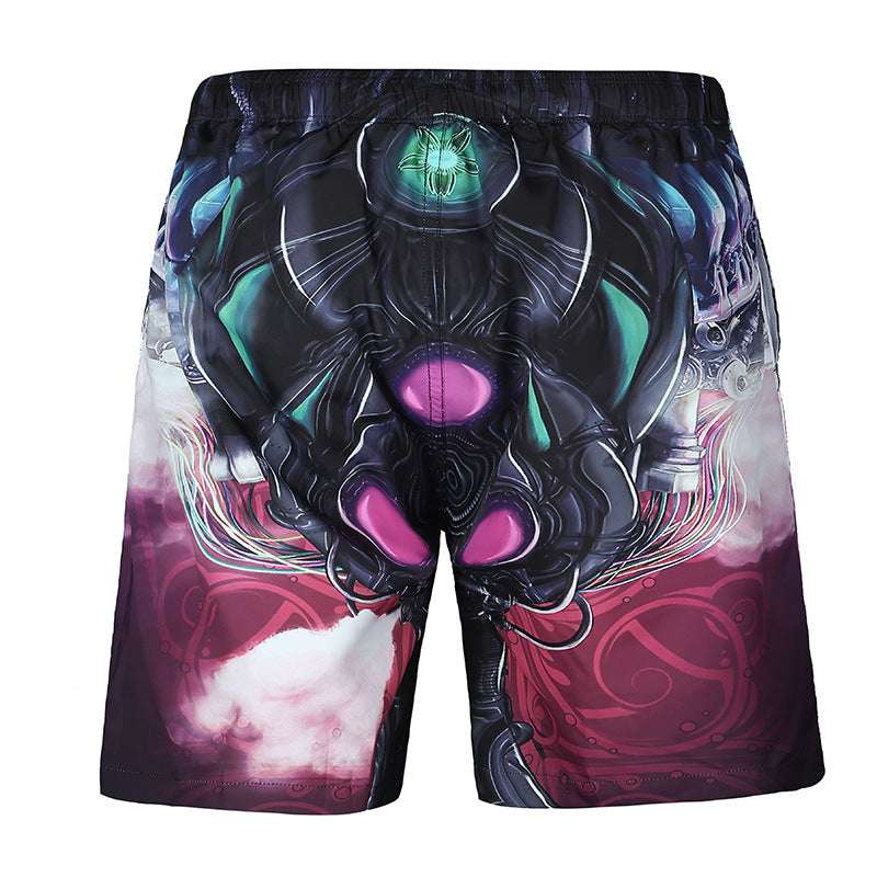 Beach Shorts printed mesh Capris - globaltradeleader