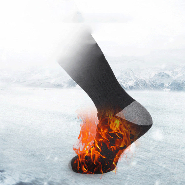 Ski Warm Charging Invisible Heating Socks - globaltradeleader