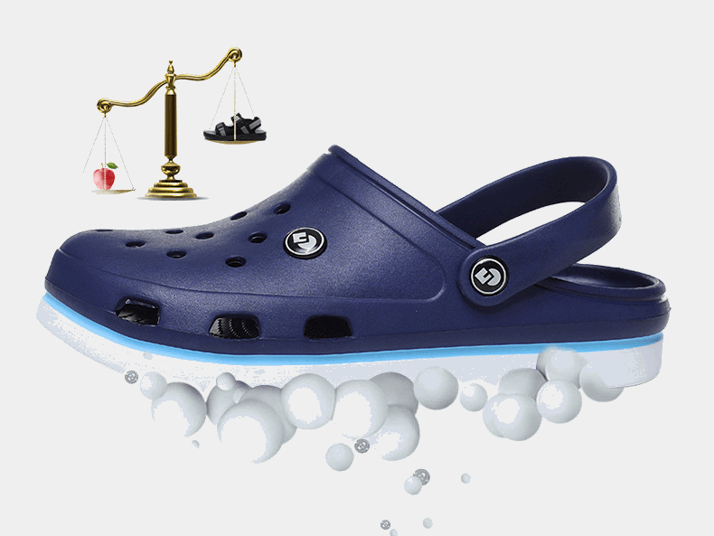 Summer Slippers Men's Hole Shoes Sandals Beach Shoes